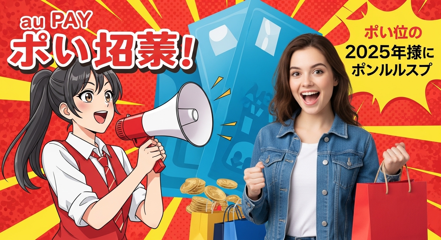 au PAY東京都10%還元キャンペーン2025攻略！Ponta二重取り