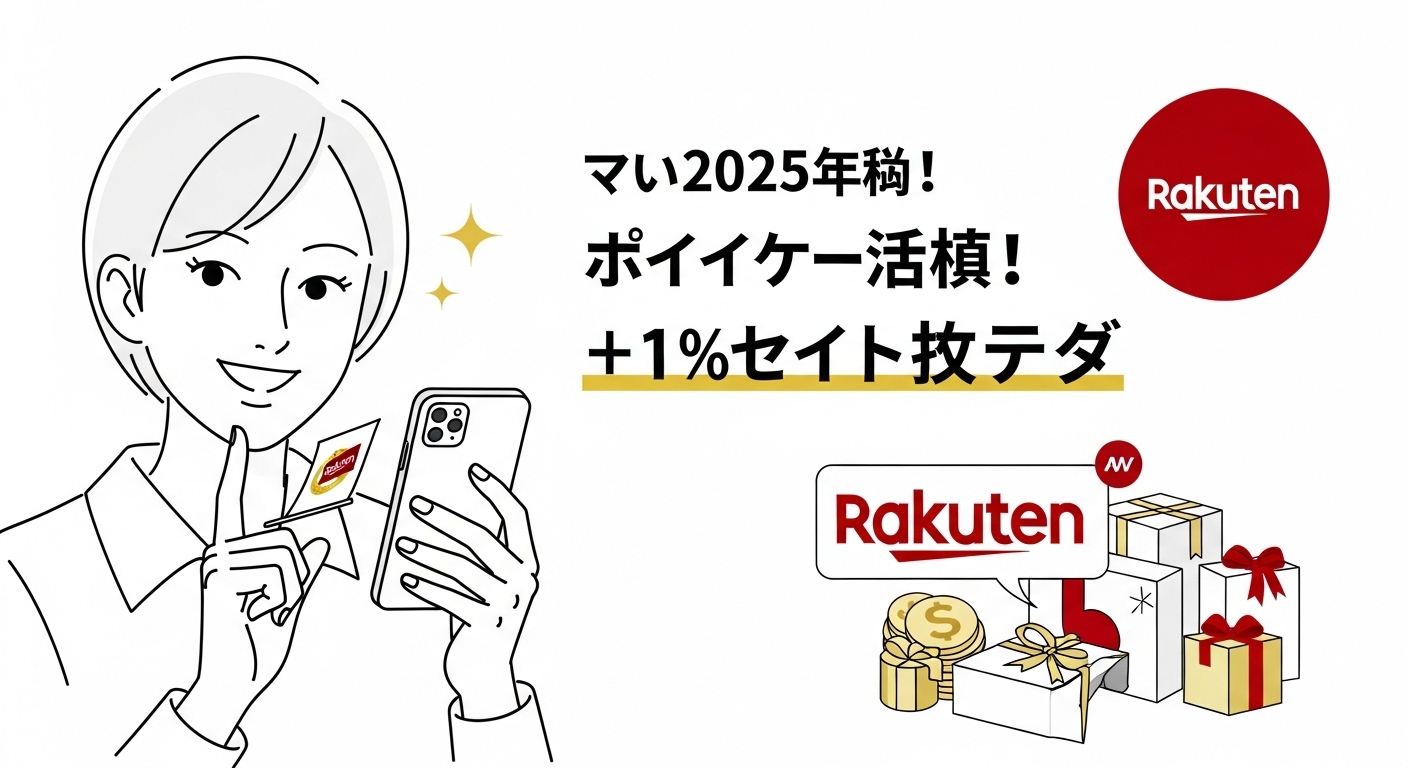 楽天スーパーセール2025攻略！ポイントサイト経由で+1%確実化の手順