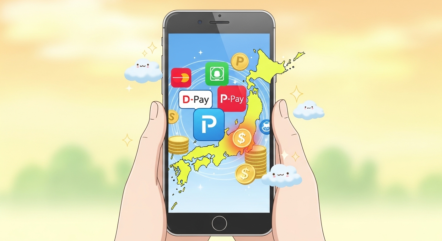 12月自治体キャンペーン全国版！d払いPayPay最大30%還元＆遠征攻略2025