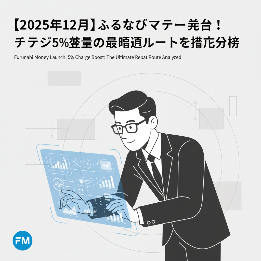 ふるなびマネー5%増量とポイントサイト最強ルート比較【2025年12月】