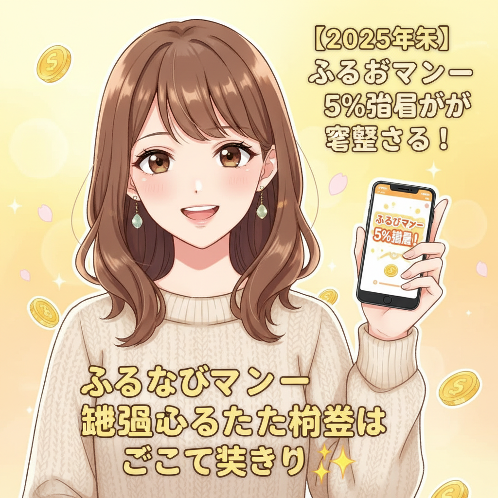 ふるなびマネー5%増量キャンペーン解説！2025年末の駆け込みふるさと納税比較