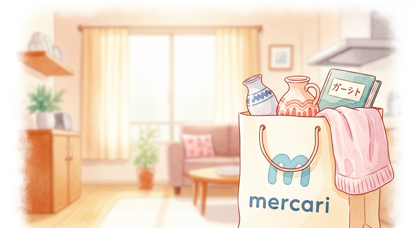 大掃除の不用品が1万円に？超メルカリ市攻略と主婦の梱包テクニック