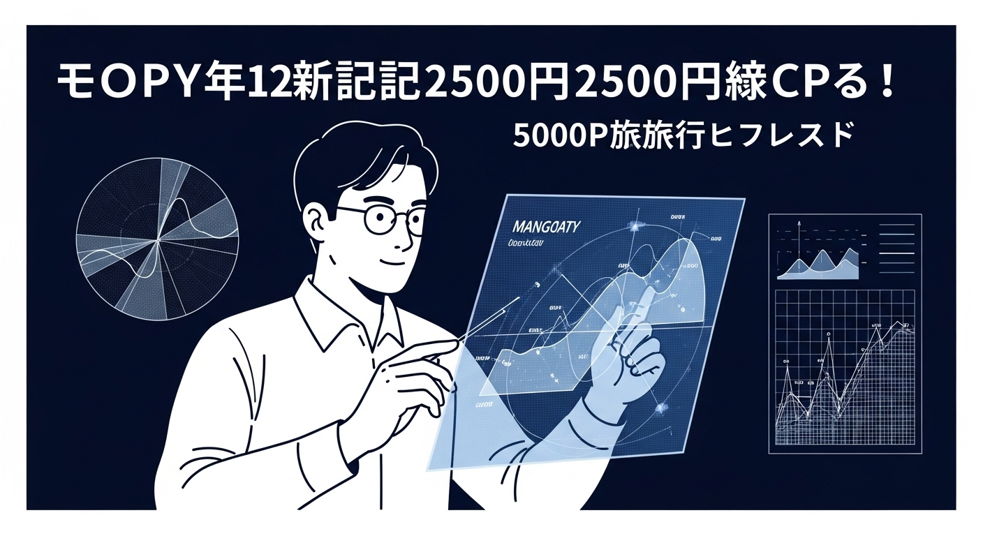 【2025年12月】モッピー新規登録2500円CP！5000P達成の最短ルートと冬の旅行活用術