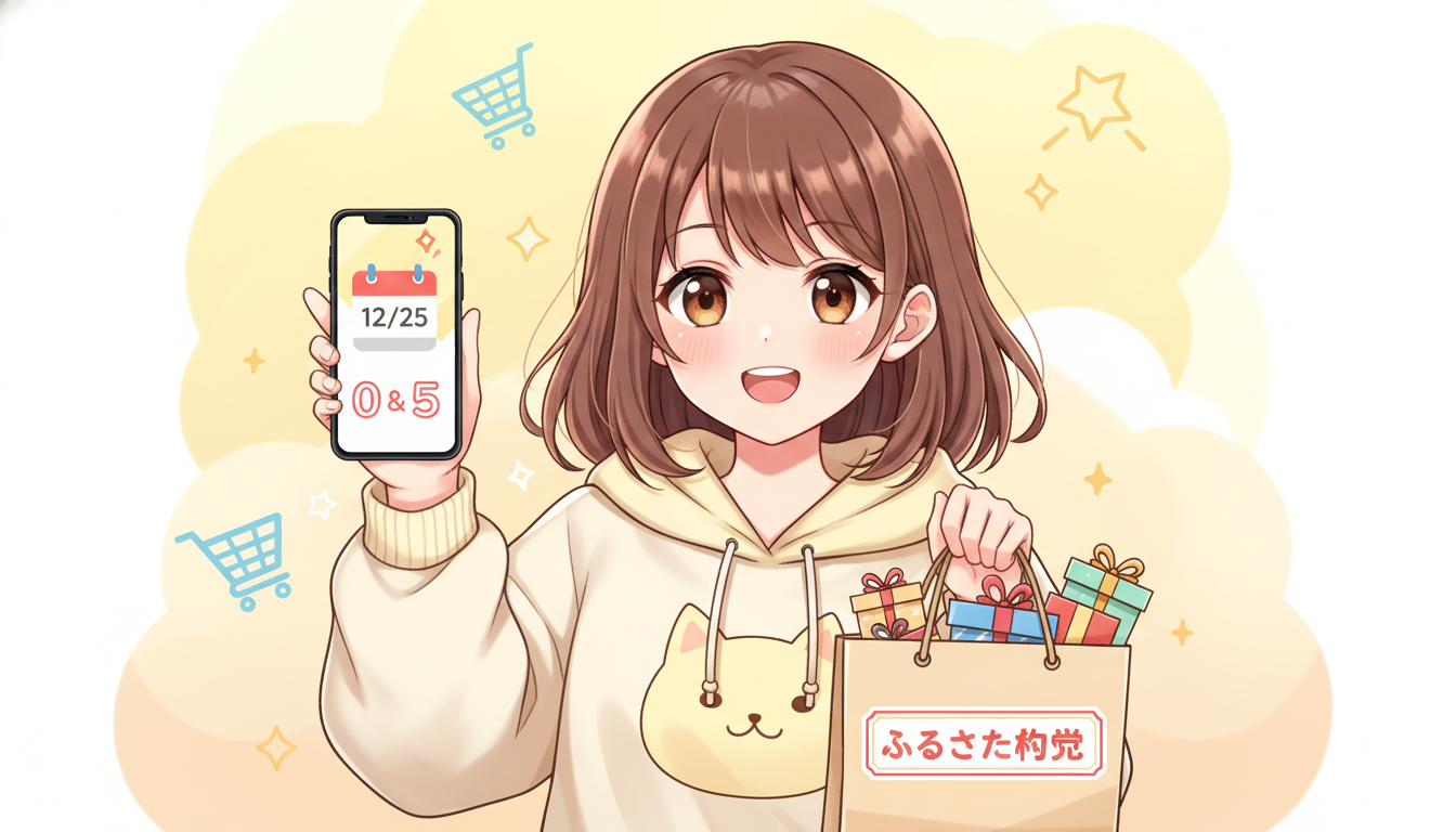 楽天大感謝祭2025ラスト攻略！ふるさと納税は12/25が最終決戦？0と5のつく日活用法