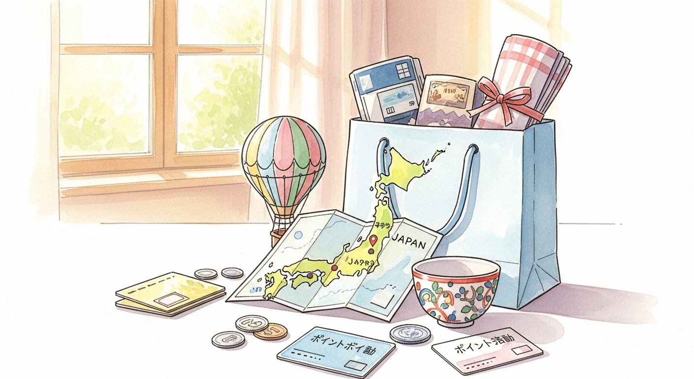 2026年「地域貢献ポイ活」のススメ！ふるさと納税以外でお得に旅する新常識